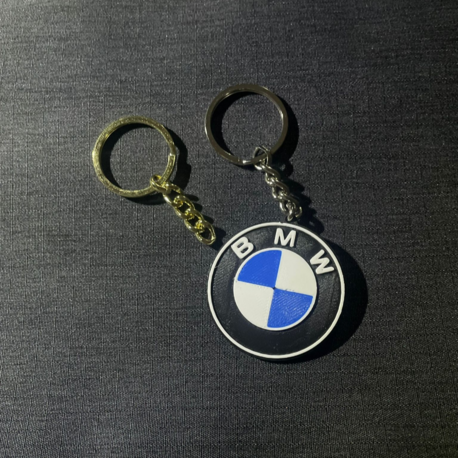 Özel BMW Logo Baskılı Anahtarlık 