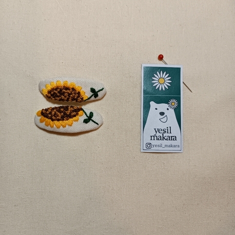 Nakışlı saç tokası NT04