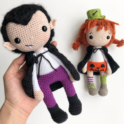 Vampir Joey Amigurumi Tarifi