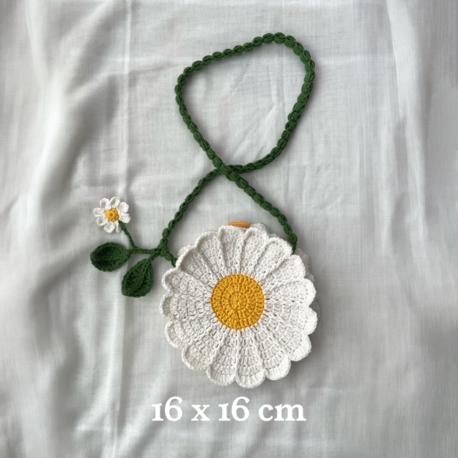 Papatya Çanta l Çocuklar için l 16x16 cm
