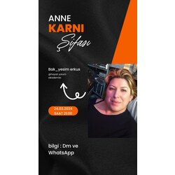 Anne karnı grup şifası  , 24.03.2024 21:00