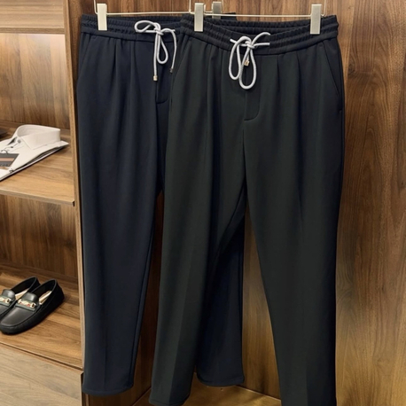 Brunello Cucinelli Drawstring Casual Pant