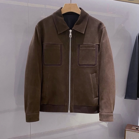 Louıs Vuıtton Suede Collar Jacket