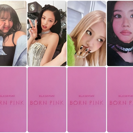 BLACKPINK BORN PINK Fotokart