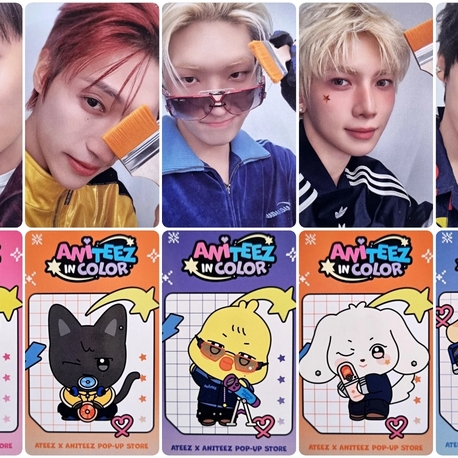 Ateez Aniteez In Color Fotokart 