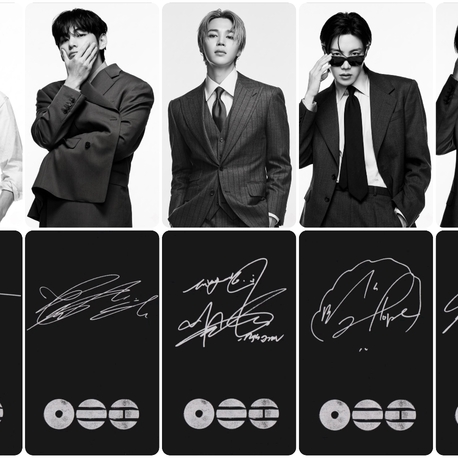BTS Arirang Fotokart