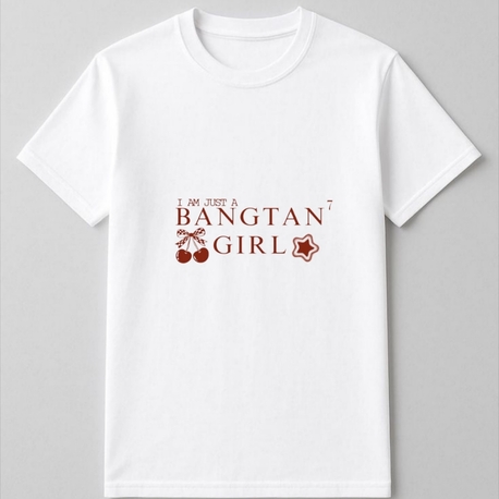 Bangtan Girl Merch Tişört
