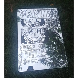 Portgas D. Ace Wanted Poster