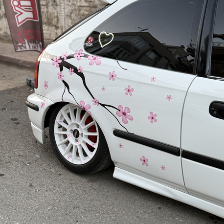 Sakura ağacı Sticker 
