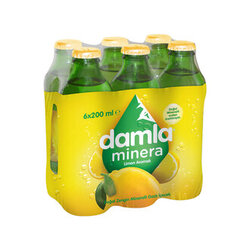 Damla mineral limonlu soda 6lı 