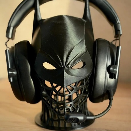 Batman Tasarımlı Masaüstü Kulaklık Standı