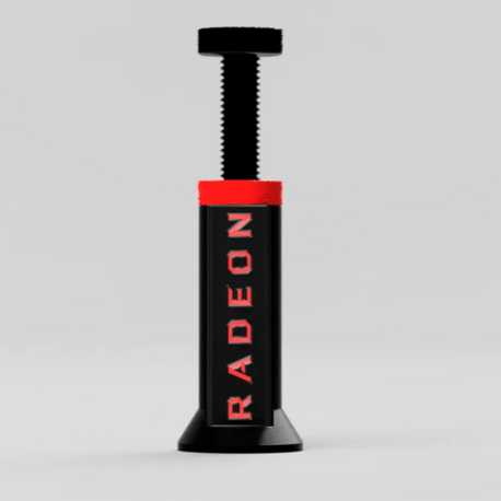 RADEON Tasarımlı Ekran Kartı  Destek Aparatı