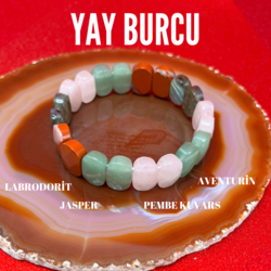 Yay Burcu Doğal Taş Bileklik