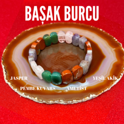 Başak Burcu Doğal Taş Bileklik