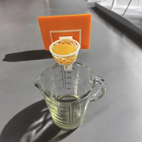 3Cup Design Yumurta Sarı Ve Beyaz Ayırıcı- Basket Potası Şeklinde Yumurta Ayırıcı