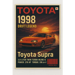 ARTurbo Supra MK4 3D Halı