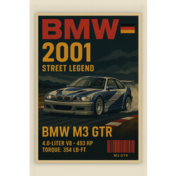 ARTurbo Most Wanted M3GTR 3D Halı