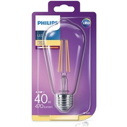 Philips LED Classic ST64 E27 Non-Dim 2700K, 40W