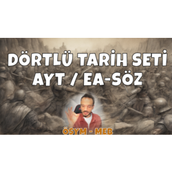 DÖRTLÜ TARİH SETİ (Kitap olarak gelmez!)