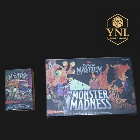 Dungeon Mayhem: Monster Madness + Expansion Pack(EN)