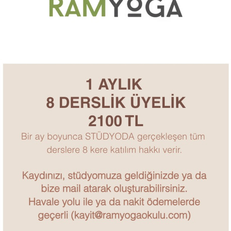 8 Derslik Üyelik