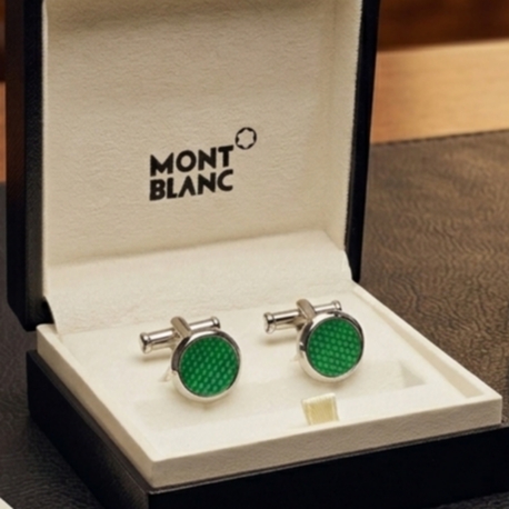 Mont blanc Yeşil Kol düğmesi Full Set 