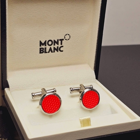 Mont blanc Kırmızı Kol düğmesi Full Set 