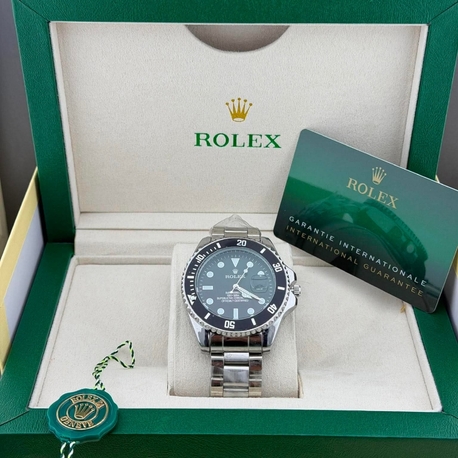 Rolex Submariner Siyah Saat Ful Set