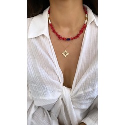 Nautical Grace Mercan Kolye