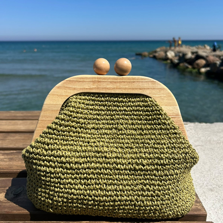 Pistachio Clutch