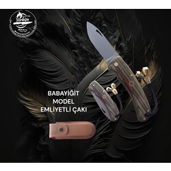 Babayiğit model kilitli avcı çakı 