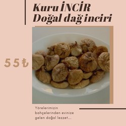 KURU İNCİR (Doğal Dağ İnciri)