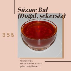 SÜZME BAL (Doğal, Şekersiz)