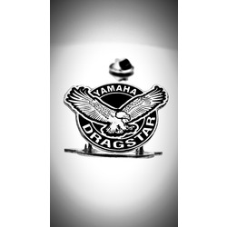 Yamaha Dragstar Motorcu Rozeti