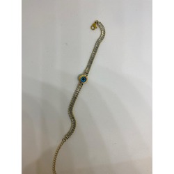 NAZAR BONCUKLU SU YOLU ÇELİK BİLEKLİK