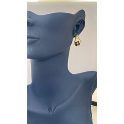ÜÇGEN MODEL GOLD KÜPE