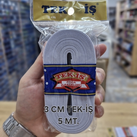 Tek-İş 5 Metre Dikiş ve Tuhafiye Lastiği Çeşitleri