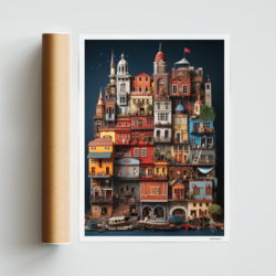 İSTİF BALAT (Hahnemühle FineArt, 50x70 cm Islak İmzalı)