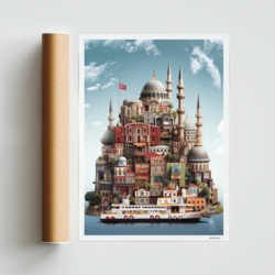 İSTİF TOPHANE (Hahnemühle FineArt, 50x70 cm Islak İmzalı)