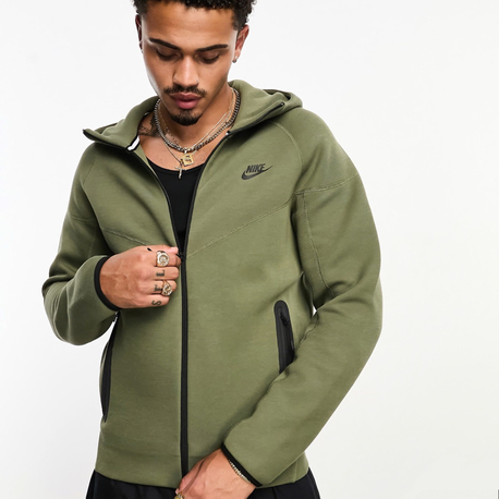 Premium Nike Tech Fleece Windrunner Full-Zip Hoodie [FB2871-222]