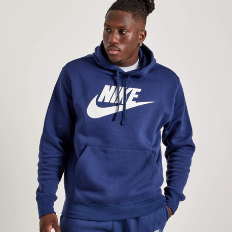 Nike Nsw Club Fleece Futura Graphic Pullover Hoodie [BV2973-410]