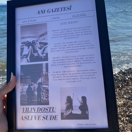 Anı gazetesi dostluk model