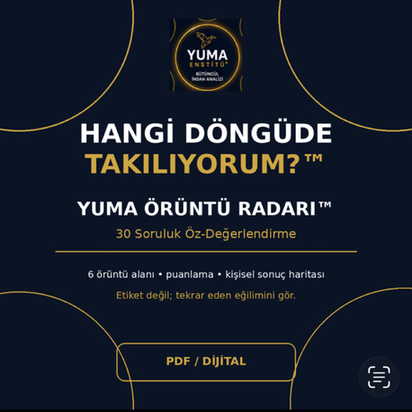 Hangi Döngüde Takılıyorum?™ – YUMA Örüntü Radarı™