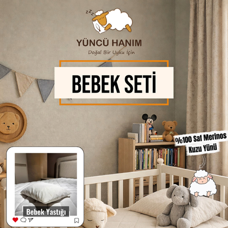 Bebek yorgan,bebek ped,bebek yastık 