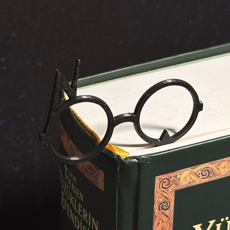 Harry Potter Gözlük Kitap Ayracı