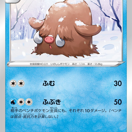 JAP - Pokemon / Piloswine / Battle Region / 19/67