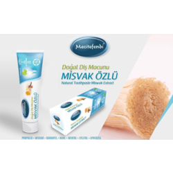 misvak özlü doğal diş macunu 