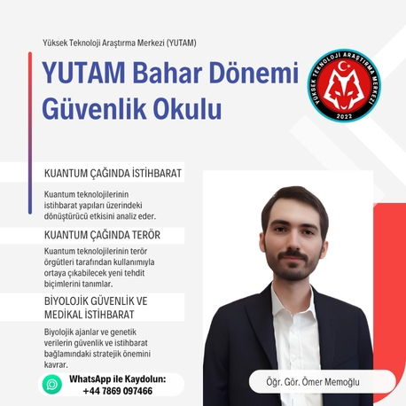Biyolojik Güvenlik ve Medikal İstihbarat