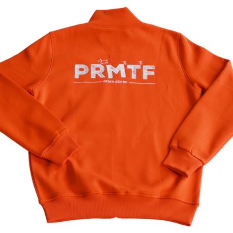 Primitif Zipper - (Fermuarlı) - Turuncu