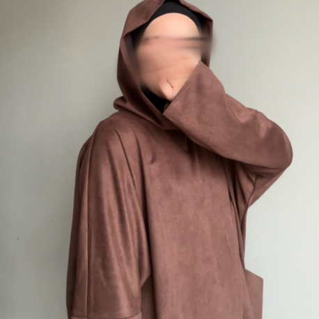KAPŞONLU ABAYA ELBİSE 